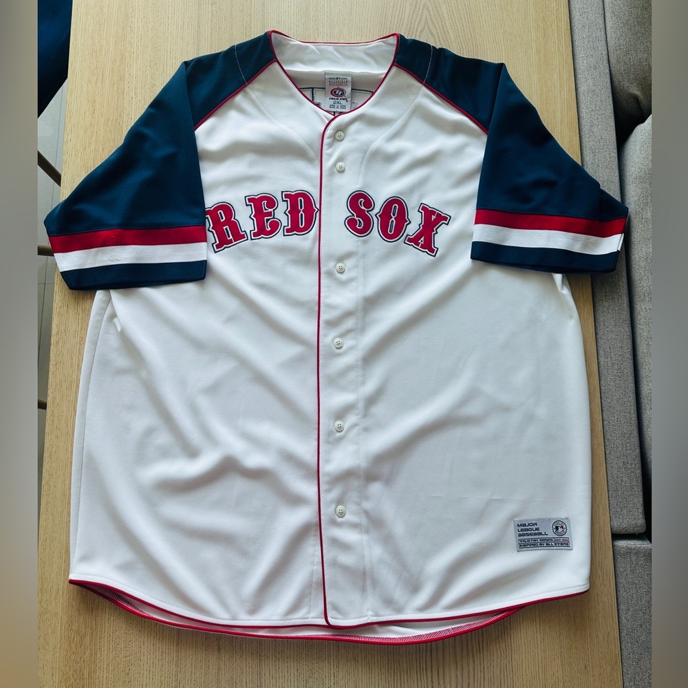 Vintage Boston Red Sox True Fan Brand Jersey David Ortiz Mens Size XXL